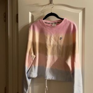 Pink sweat shirt